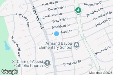 Map image of the property - 15803 Mill Point Dr