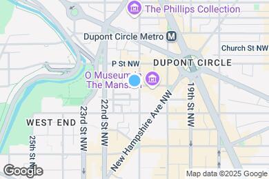 Map image of the property - 2104 O St NW