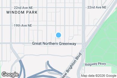 Map image of the property - 1815 NE Cleveland St