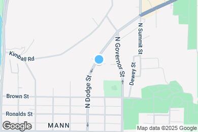 Map image of the property - 908 N Dodge St