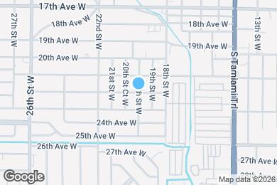Map image of the property - 3411 20th St W