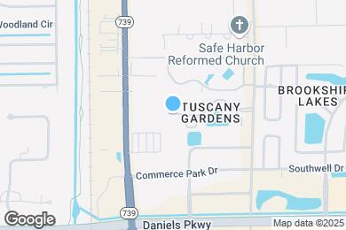 Map image of the property - 6300 Aragon Way