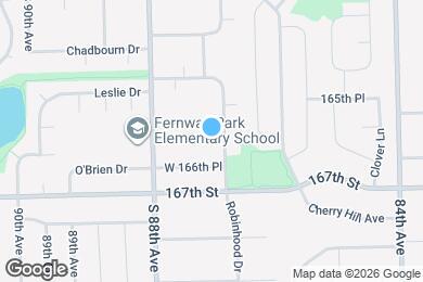 Map image of the property - 16610 Robinhood Dr