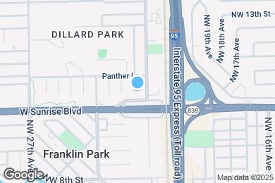 Map image of the property - 1040 NW 23rd Ter