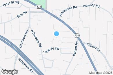 Map image of the property - 214 195th Pl SW