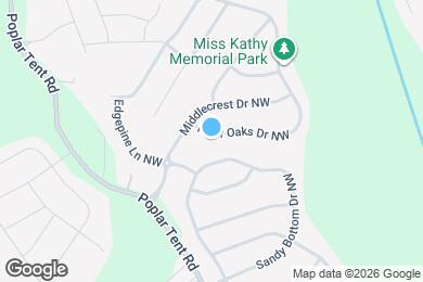 Map image of the property - 10820 River Oaks Dr NW