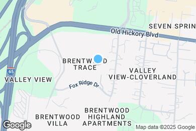 Map image of the property - 5841 Brentwood Trce