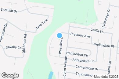 Map image of the property - 1428 Westview Dr