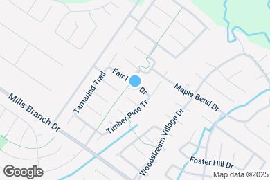 Map image of the property - 3223 Fair Falls Dr