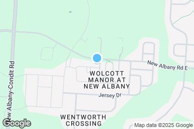 Map image of the property - Redwood New Albany