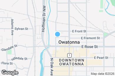 Map image of the property - 427 N Oak Ave