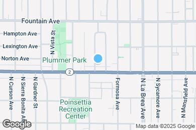 Map image of the property - 1114 Poinsettia Dr