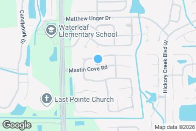 Map image of the property - 12321 Mastin Cove Rd