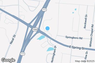 Map image of the property - 1422 Spring Pointe Ln