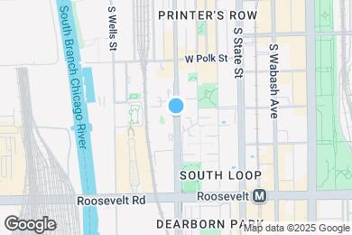 Map image of the property - 932 S Clark St