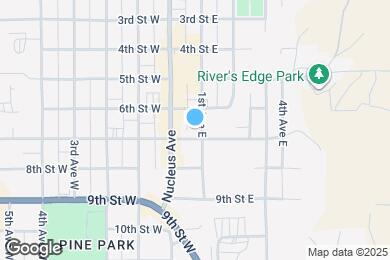 Map image of the property - 632 1st Ave E