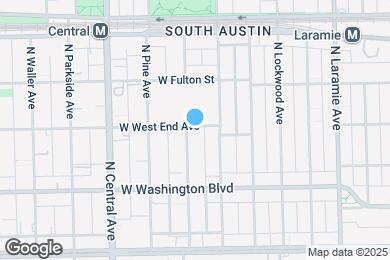 Map image of the property - 5423 W West End Ave