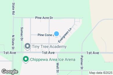 Map image of the property - 1023 Pine Cone Ln