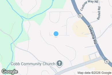 Map image of the property - 4186 Nashoba Dr NE