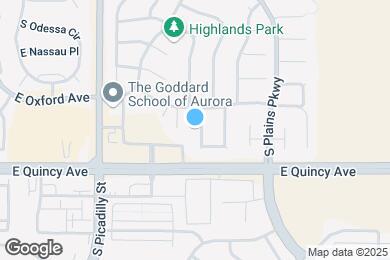 Map image of the property - 22042 E Princeton Cir