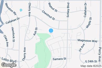 Map image of the property - 2531 Jacaranda Ave