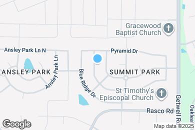Map image of the property - 8390 Pinnacle Dr
