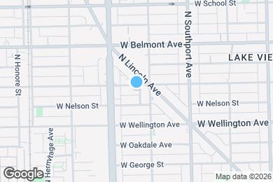 Map image of the property - 1521 W Barry Ave