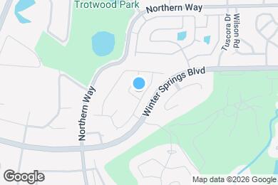 Map image of the property - 310 Woodleaf Dr