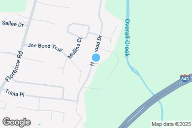 Map image of the property - 3428 Hardwood Dr