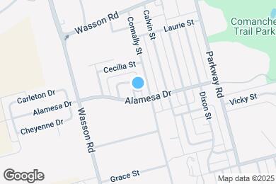 Map image of the property - 3702 Caroline St