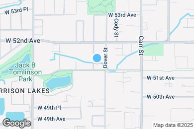 Map image of the property - 5144 Dudley St
