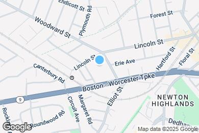 Map image of the property - 48 Woodward St