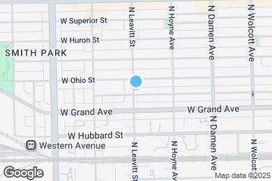 Map image of the property - 2158 W Race Ave