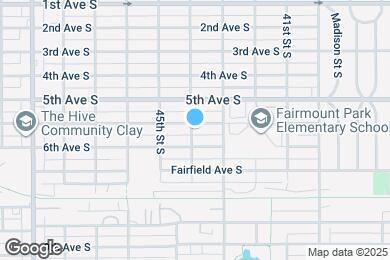 Map image of the property - 4360 Emerson Ave S