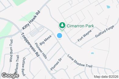 Map image of the property - 8243 Lone Shadow Trail