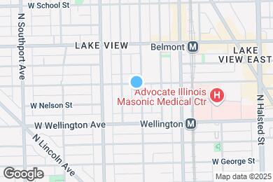 Map image of the property - 3050 N Seminary Ave