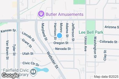 Map image of the property - 1321 Monroe St
