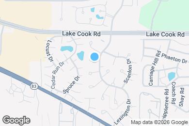 Map image of the property - 1155 Silverwood Ct