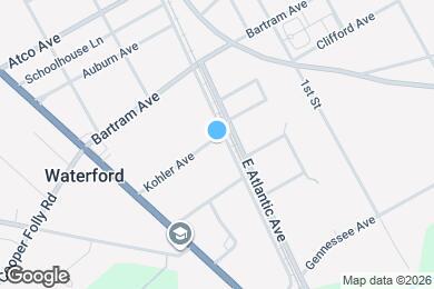 Map image of the property - 491 W Atlantic Ave