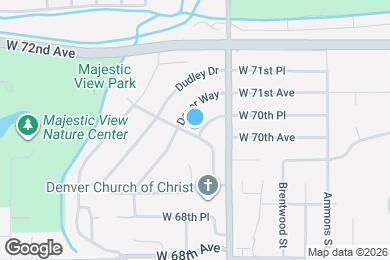 Map image of the property - 8557 W 70th Way