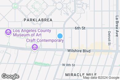 Map image of the property - The Preston Miracle Mile Apartments