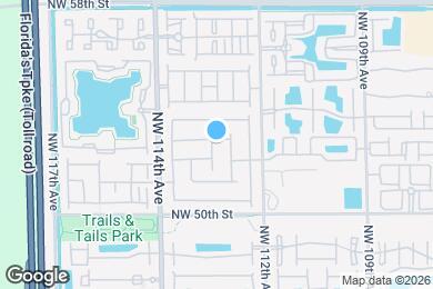 Map image of the property - 5273 NW 113th Ave