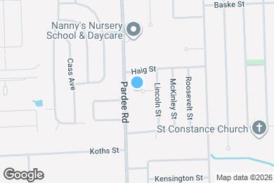 Map image of the property - 9768 Lincoln Ct