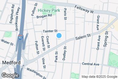 Map image of the property - 217 Park St