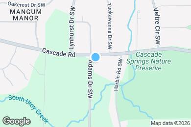 Map image of the property - 1330 Adams Dr SW