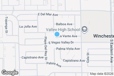 Map image of the property - 1859 La Vante Ave