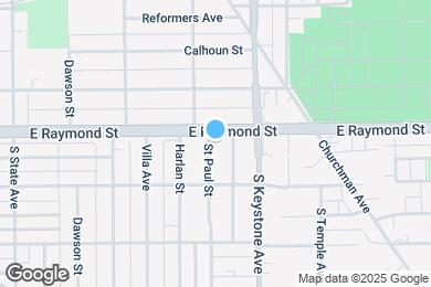 Map image of the property - 2217 Saint Paul St