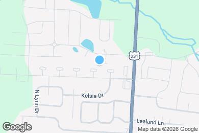Map image of the property - 105 Lisa Cir