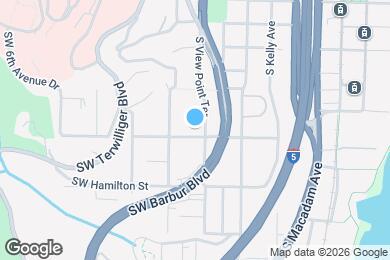 Map image of the property - 13-15 SW Bancroft St