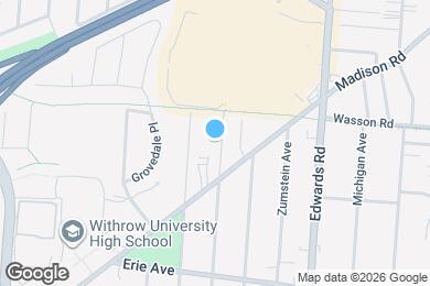 Map image of the property - 3621 Burch Ave